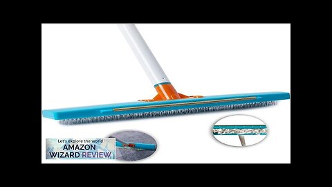 Carpet Rake-Carpet Hair Removal Tool-Carpet Rake to Fluff Carpet-Carpet Scraper Brush Rug Review