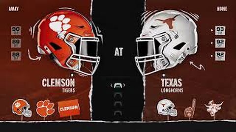 EA SPORTS CF25 #8 CLEMSON VS #6 TEXAS CFP FIRST ROUND GAME INSTANT CLASSIC!