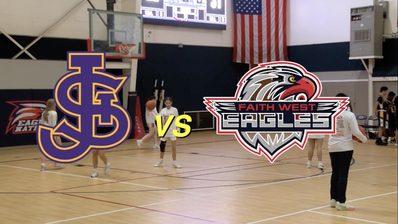 2025 Game 3 St. Joseph Lady Eagles vs Katy Faith West Lady Eagles 1-28-25