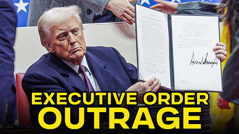 Trump Uses "Blitz" Strategy To Overwhelm Dems With Executive Orders