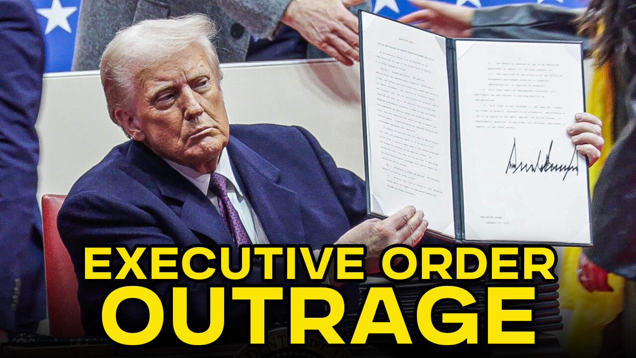 Trump Uses "Blitz" Strategy To Overwhelm Dems With Executive Orders