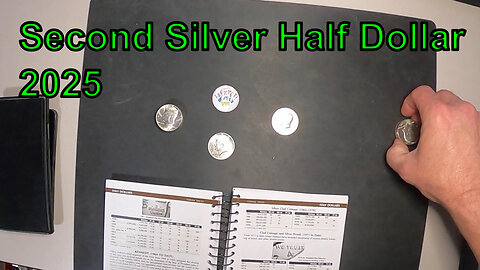 Second Silver Half Dollar of 2025