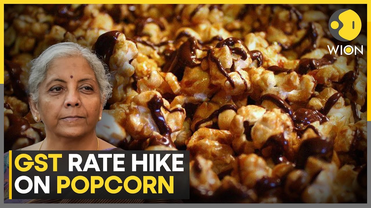 Caramel Popcorn Tax: Nirmala Sitharaman Explains Why Government Levied Extra GST | World News | WION