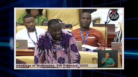 Ghanaian Member of Parliament was embarrassed for speaking his local language in Parliament