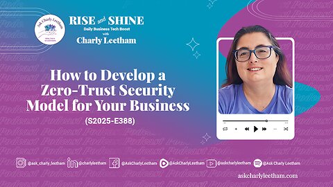 How to Develop a Zero-Trust Security Model for Your Business (2025/388)