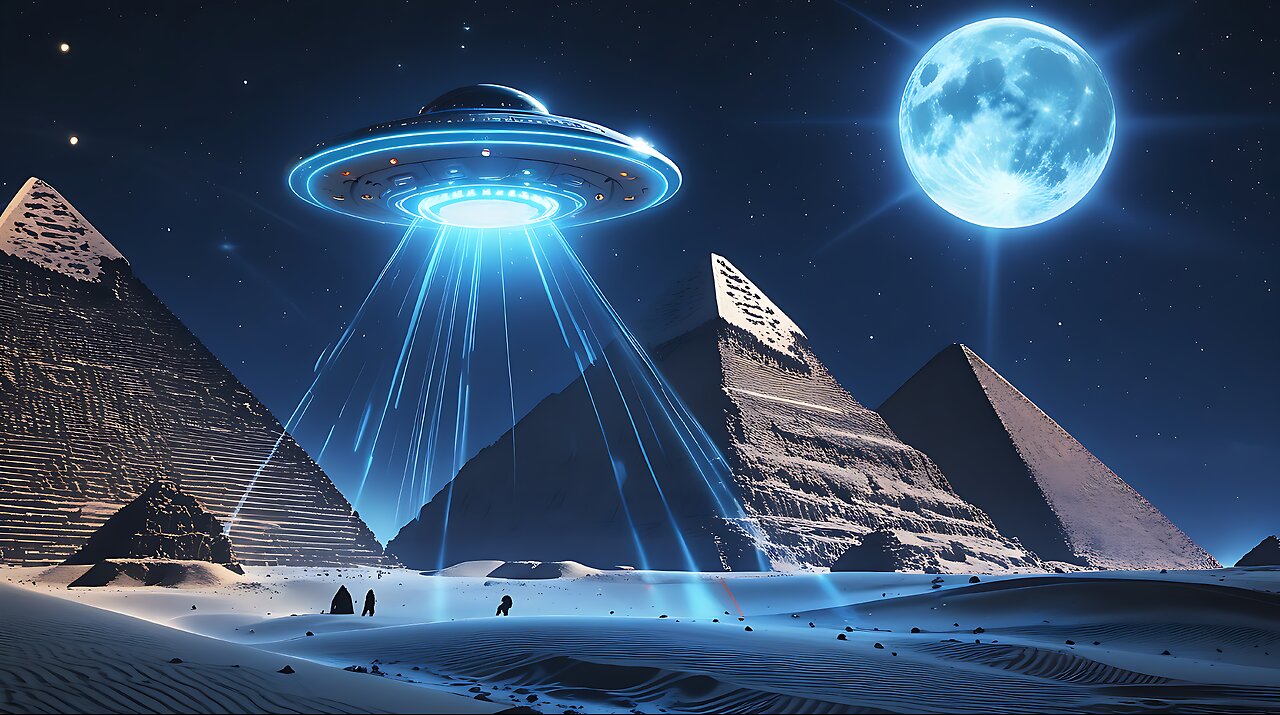 Did aliens really build the Pyramids of Giza?! #shorts