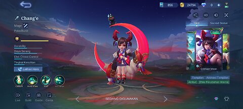 Mobile Legends - Chang'e the Mage Hero with Meteor Shower Power That Makes Enemies