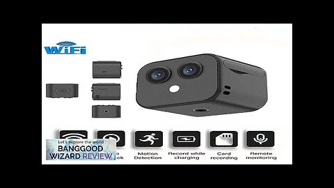 D3 HD Mini Wireless WiFi Dual Camera Mobile Phone Wireless Network Camera Review