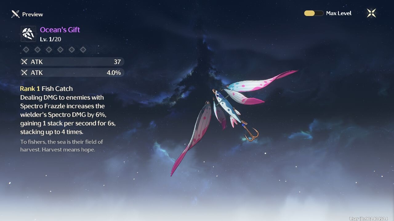Old Man and the Whale Event- Ocean's Gift - Wuthering Waves (WuWa) - Version 2.1