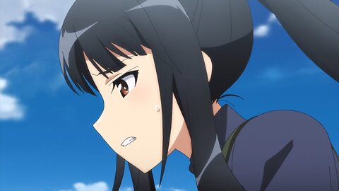 Strike Witches: Road to Berlin - Shizuka training without Yoshika