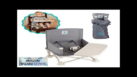 hiccapop OmniBoost Travel Booster Seat with Tray for Baby, Dining Table, Camping, Review