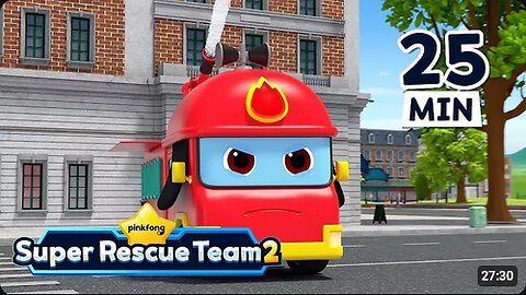 Nee-Naw, Nee-Naw Fire Truck Songs for Kids｜Pinkfong Super Rescue Team