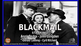 Blackmail (Movie) 1929