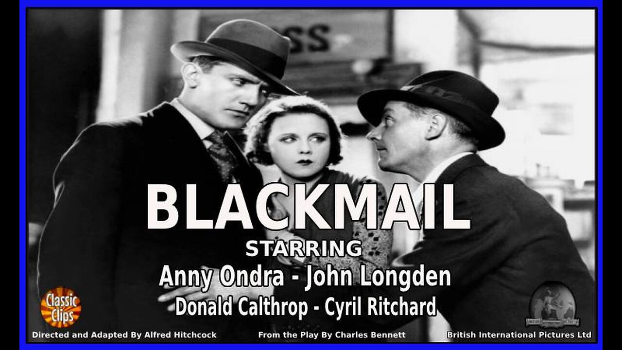 Blackmail (Movie) 1929