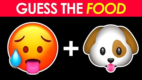 🍔 Can You Guess The FOOD By Emoji 🍕