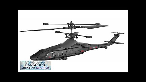 CH038 3.5CH Tail-lock Gyroscope LED Light Military RC Helicopter RTF CH038A Review