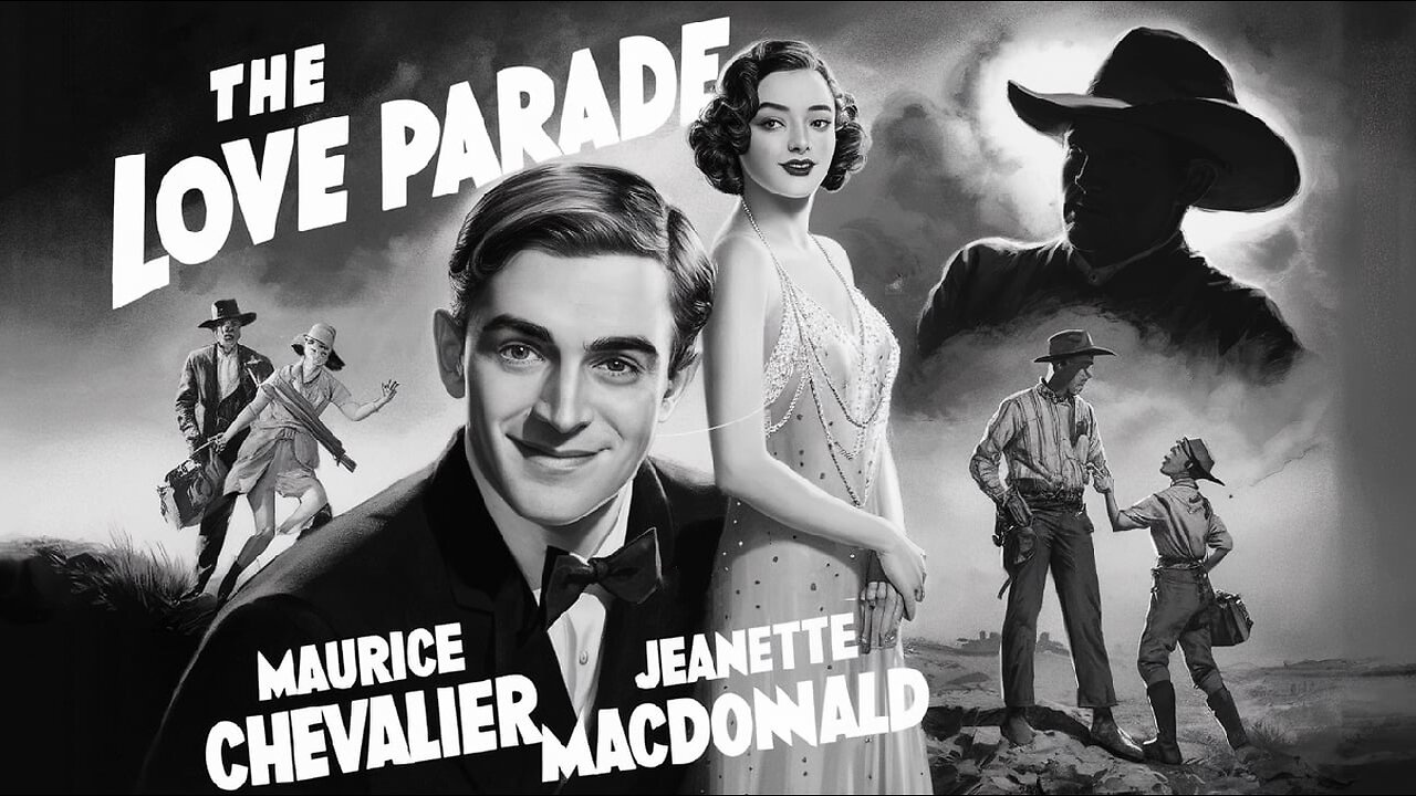 THE LOVE PARADE (1929) Maurice Chevalier & Lupino Lane | Romance, Musical | B&W | Nostalgic Flick