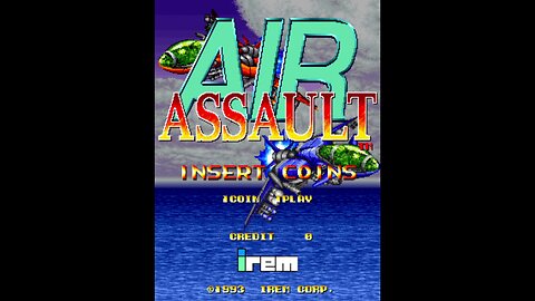 Air Assault Arcade Game, Irem 1993, Longplay