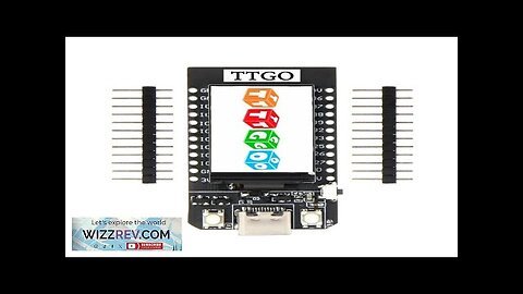 LILYGO® TTGO T-Display ESP32 CH9102F WiFi bluetooth Module 1.14 Inch LCD Development Review