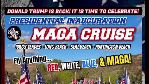 MAGA Cruise - Palos Verdes - Long Beach - Seal Beach - Huntington Beach