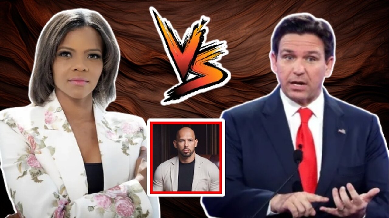 "He Is Weak, Pathet!c And Shouldn't Be Trusted" - Candace Owens, Andrew Tate On Ron DeSantis