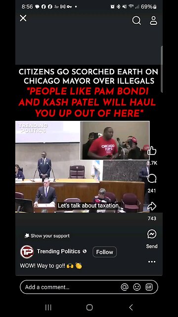 Citizen goes ballistic about the endless taxes