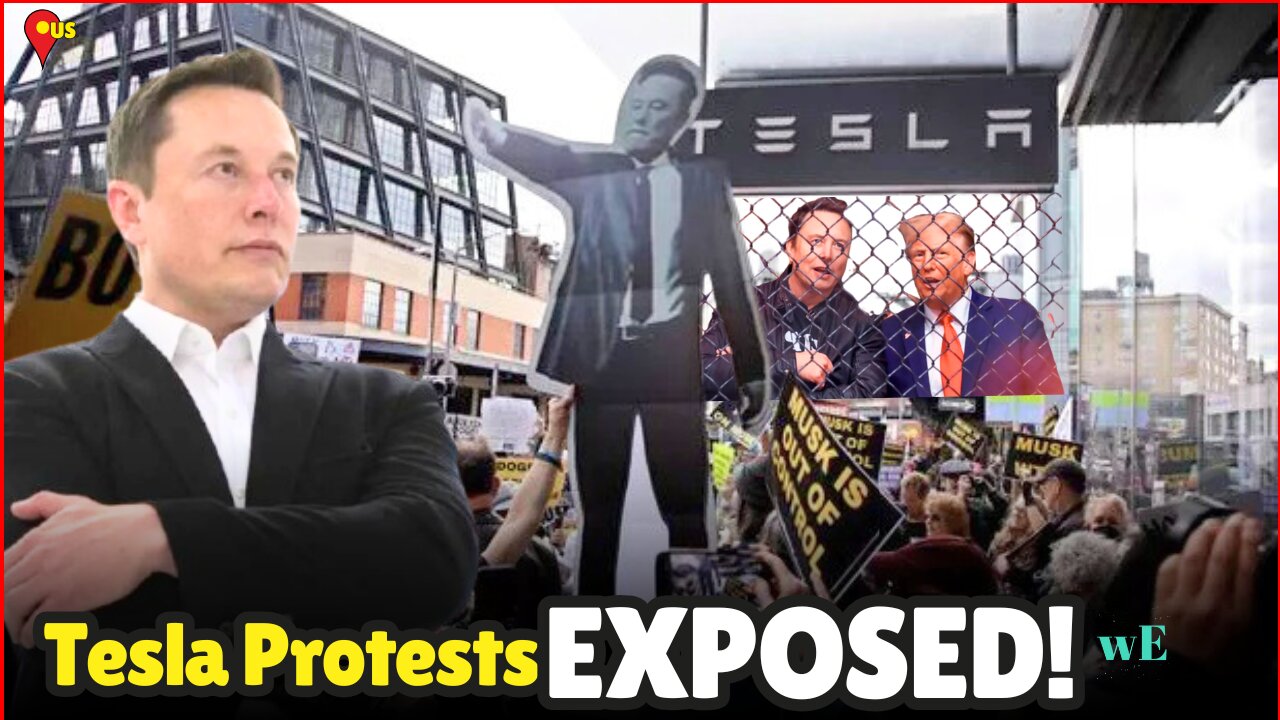 Elon Musk Blames Democrats for Tesla Protests & Vandalism – Here’s What We Know - WorldEye