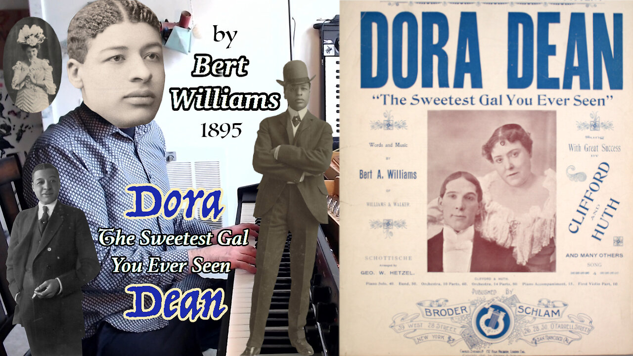 Dora Dean (1895) - by Bert Williams (clean version)