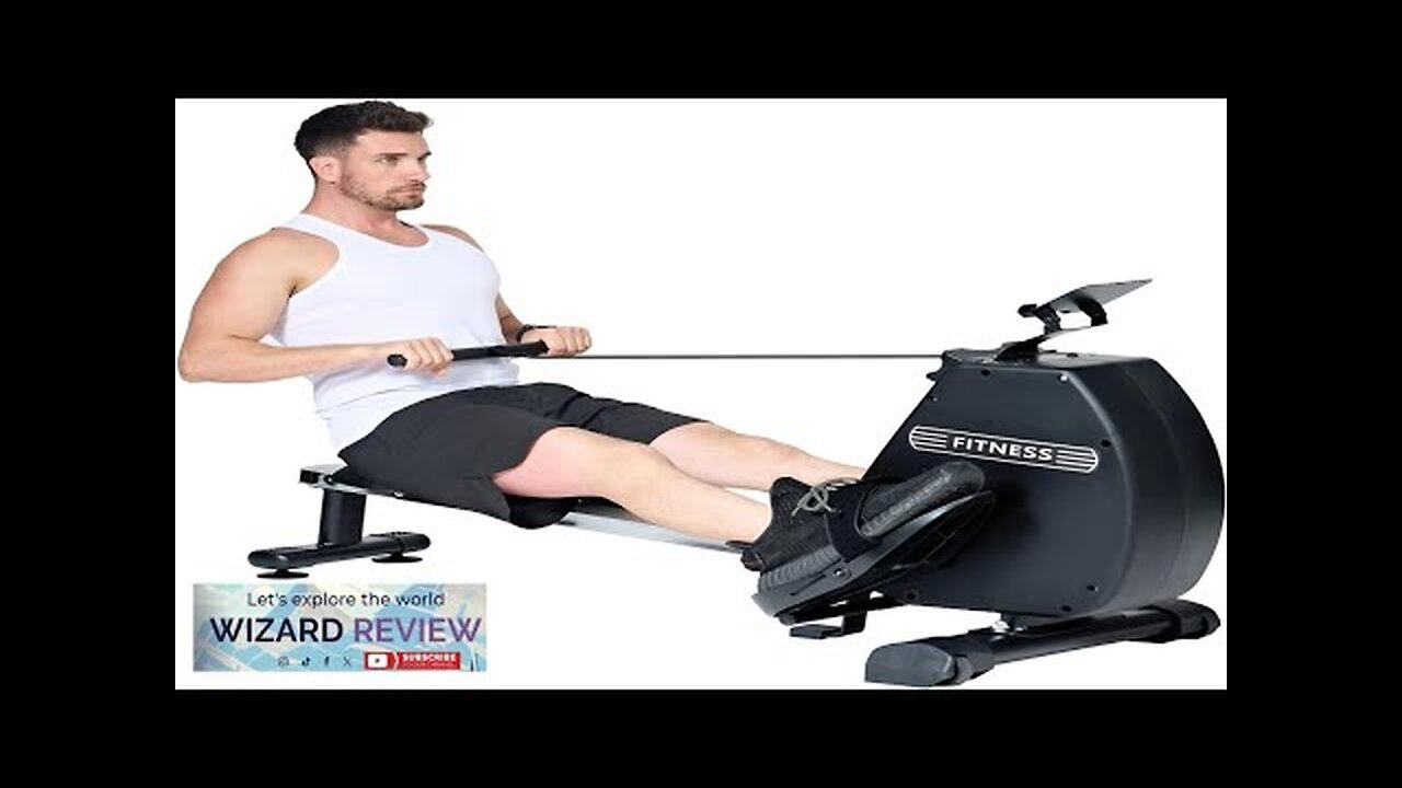 SogesPower Rowing Rower Machine for Home Gym Foldable Magnetic 8 Levels Review