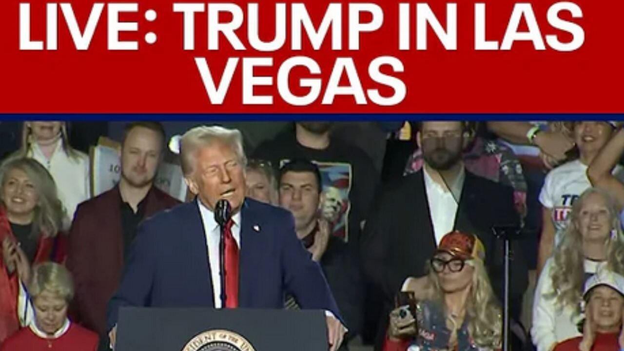 LIVE: President Trump delivers remarks in Las Vegas | LiveNOW