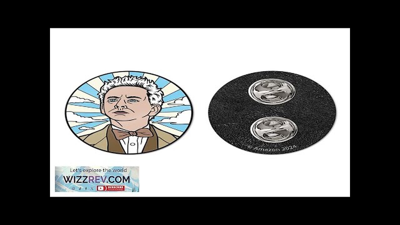 Good Omens: Enamel Pin Badge: Aziraphale Review