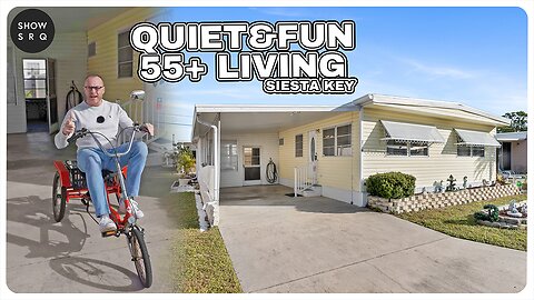 🌴 Charming 2-Bedroom Mobile Home in Sarasota’s 55+ Community 🌴