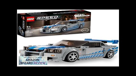 LEGO Speed Champions 2 Fast 2 Furious Nissan Skyline GT-R (R34) Race Review