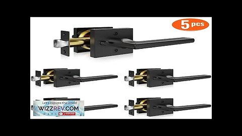 VEVOR Privacy Door Handle 5-Pack Matte Black Door Lever Right or Left Review