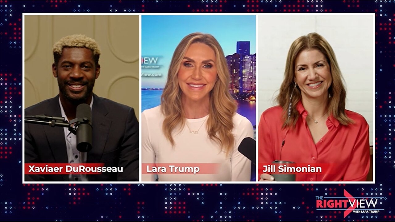 Lara Trump, Jill Simonian, Xaviaer DuRousseau