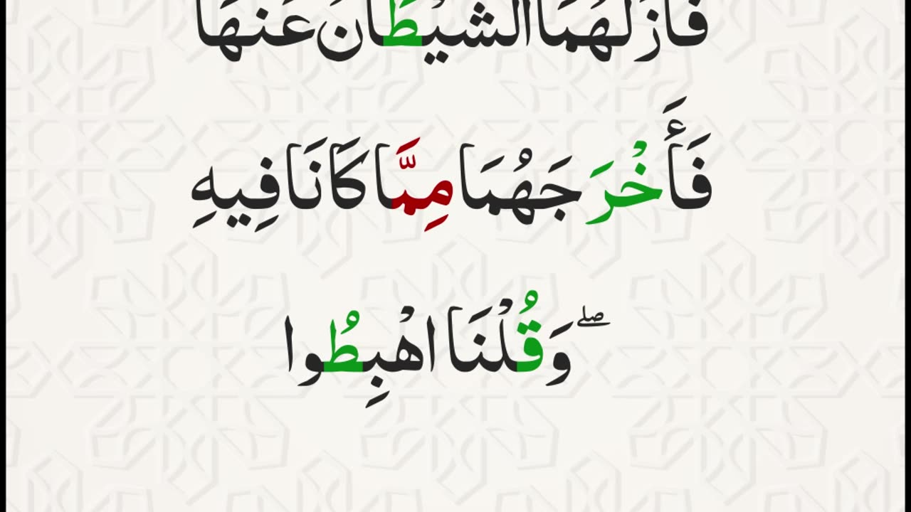 15 Al-Quran with Tajweed by Sheikh Yasser Al Dosari |Tajweed Daily 1 minute for beginners Ayat 35-36