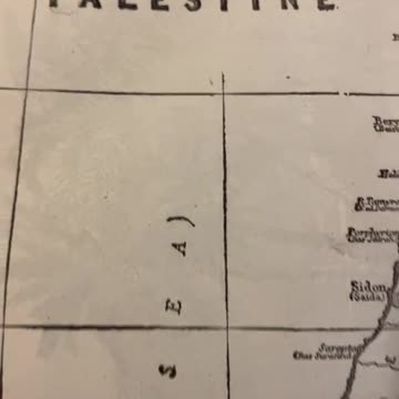 Palestine In 1881 Bible