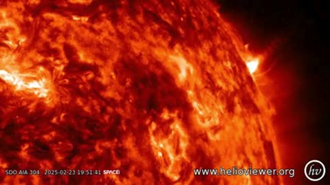 Solar Fireworks! 🌞💥 NASA Captures Stunning X2-Class Solar Flare in Action!