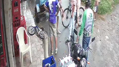 Stranger Saves Child From Bicycle Crash