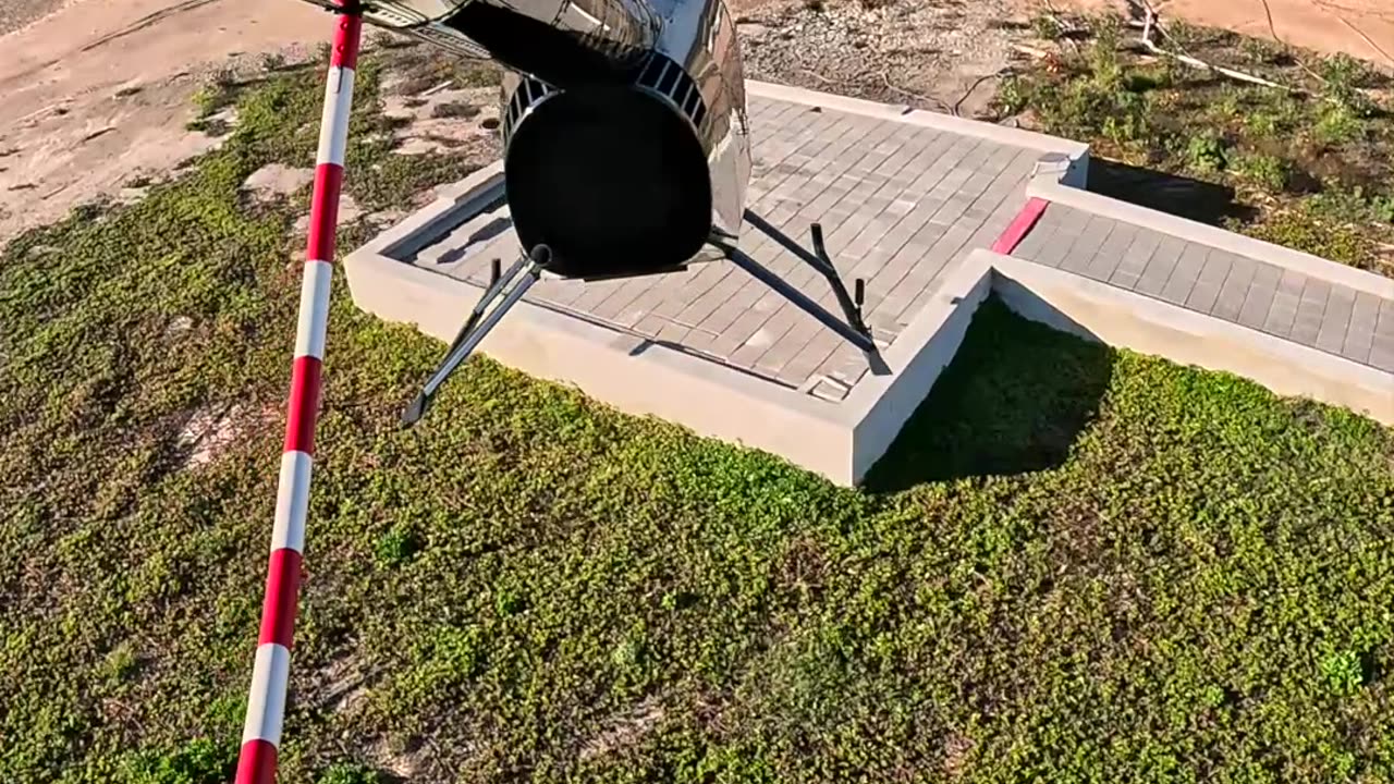 SpaceX Launch Seen From Helicopter