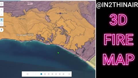 1/11: 3D Map shows UNPRECEDENTED Fire Damage in SoCal-thousands of structures gone, looks like nuked