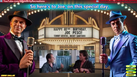 82 & Still the Boss! The Goodfella Joe Pesci's Birthday Tribute Song! 82 Years of Excellence! Vinny!