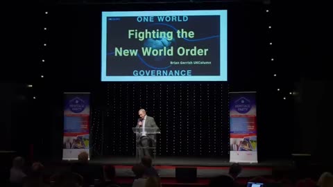 Fighting the New World Order - Brian Gerrish - Heritage Party Conference 2024