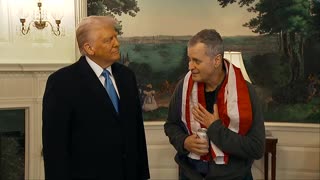 President Trump welcomes Marc Fogel, US detainee freed from Russian prison - February 11, 2025