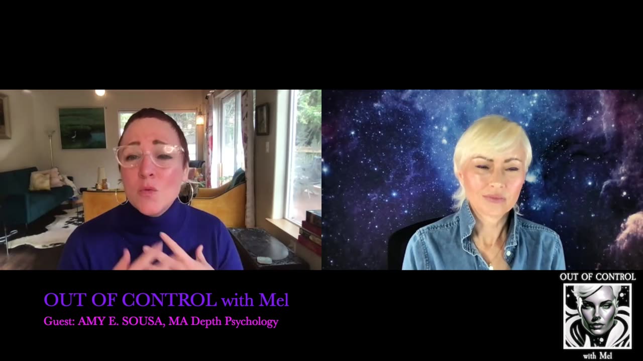 OUT OF CONTROL with Mel Ep. 010 Amy E. Sousa, MA Depth Psychology