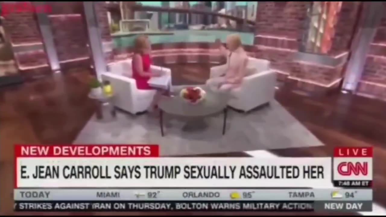 E Jean Carroll montage of media