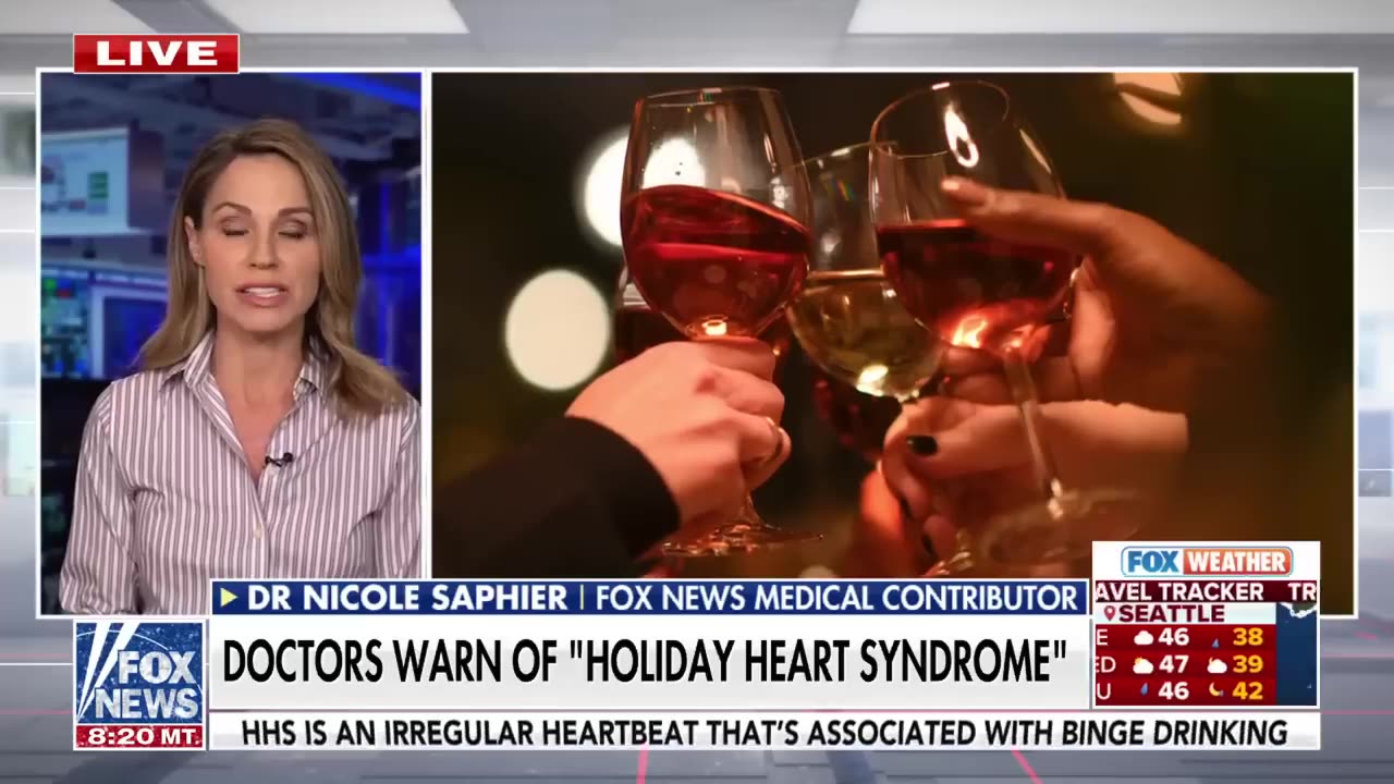 Doctors warn of 'holiday heart syndrome'