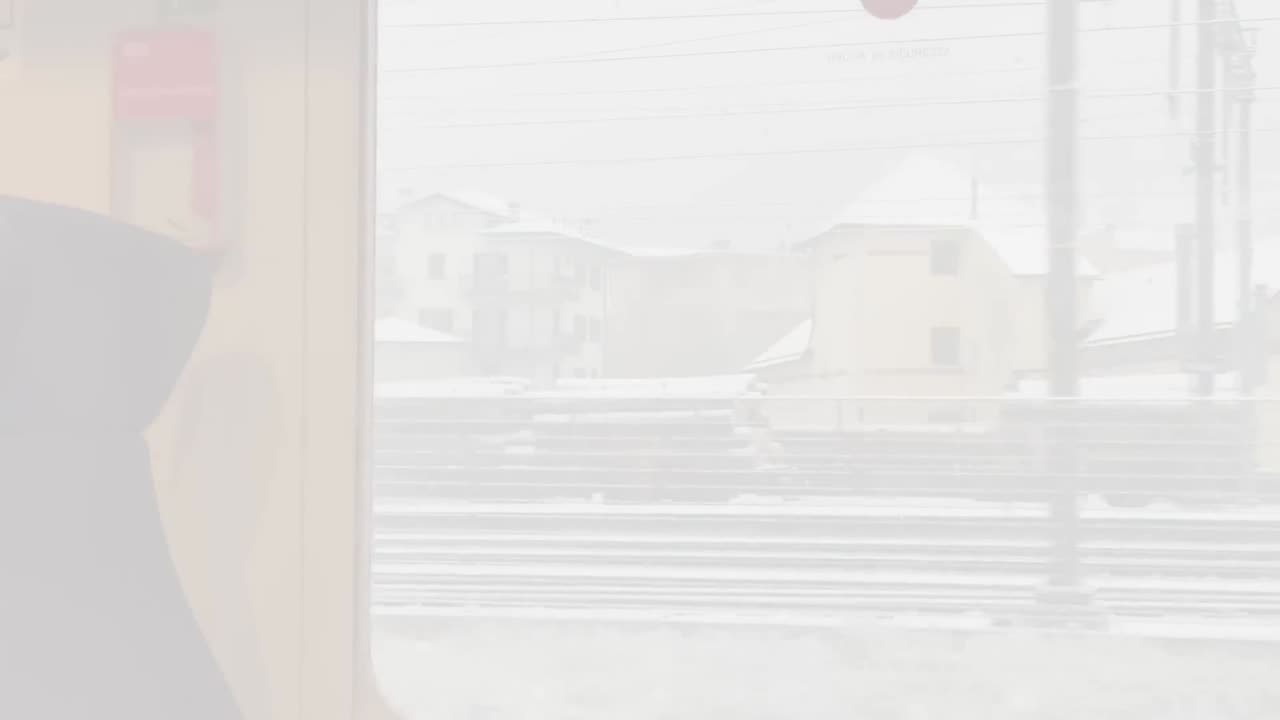 World’s Most Beautiful Snow Train Rifing | Bernina Express