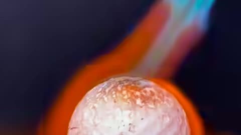 Fire Vs Golf Ball