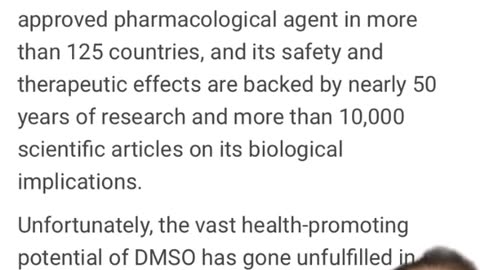 The healing potential of DMSO!!!